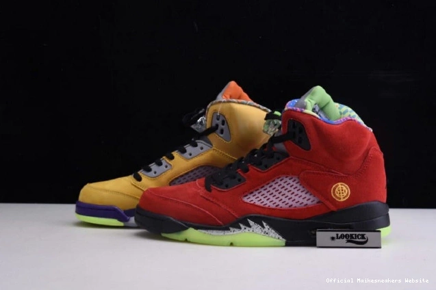 Official Maikesneakers The Retro Jordan 5 CZ5725-700 What 0701